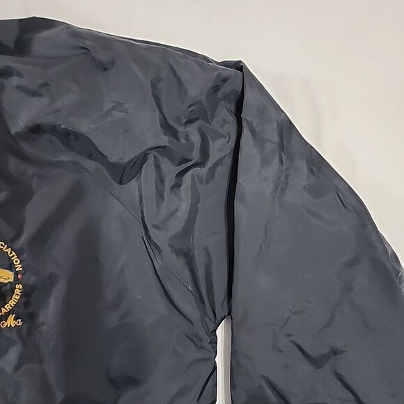 Vintage National Association of Letter Carriers Boston, MA Mens XL Blue Jacket - Picture 8 of 16